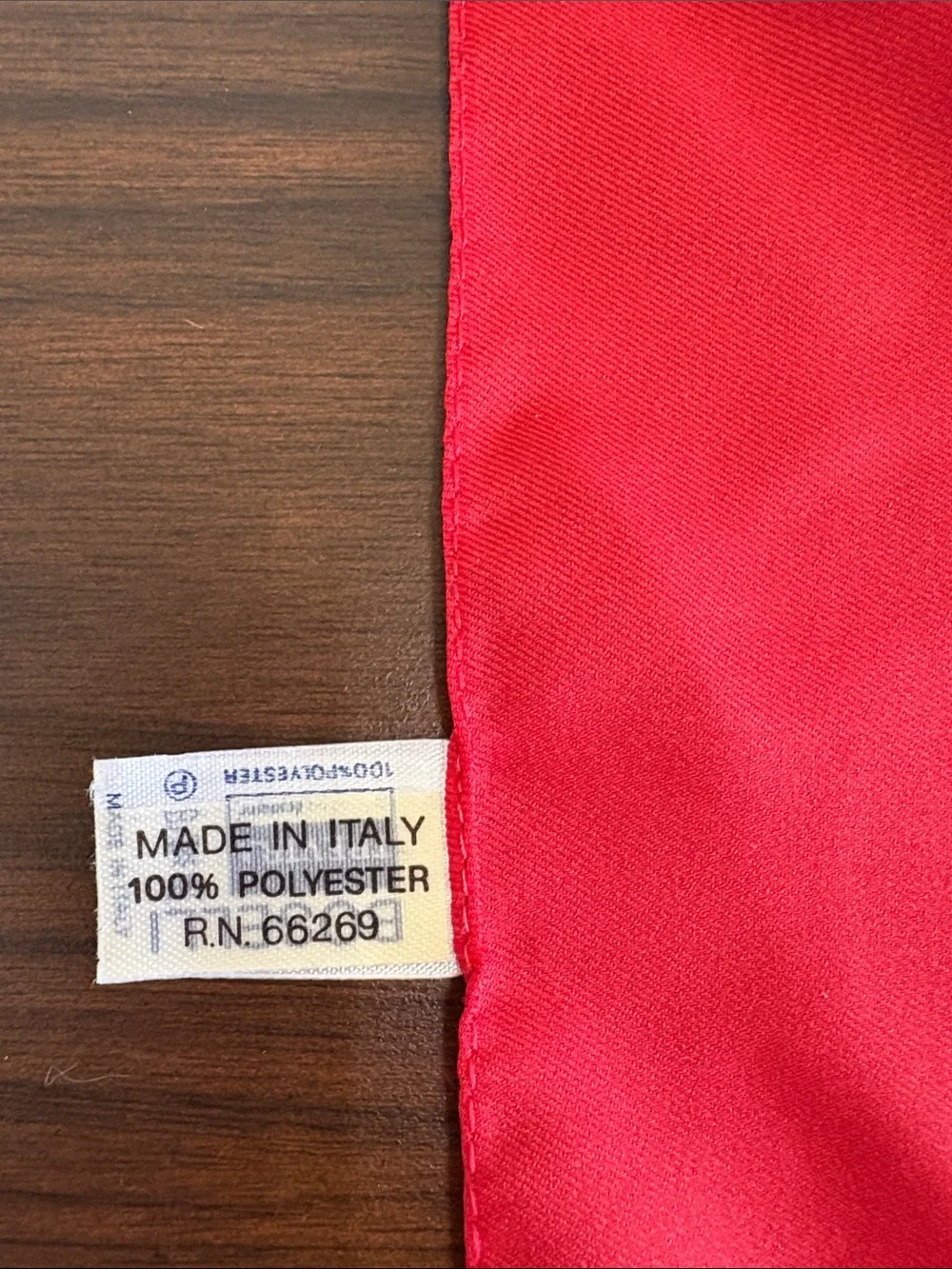 Vintage Jean de Bahrein Classic Equestrian Horse Print Square Scarf Red Border